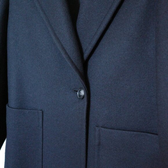Uniqlo U Wool-Blend Blazer Jacket (Black, S) - Picture 6 of 8